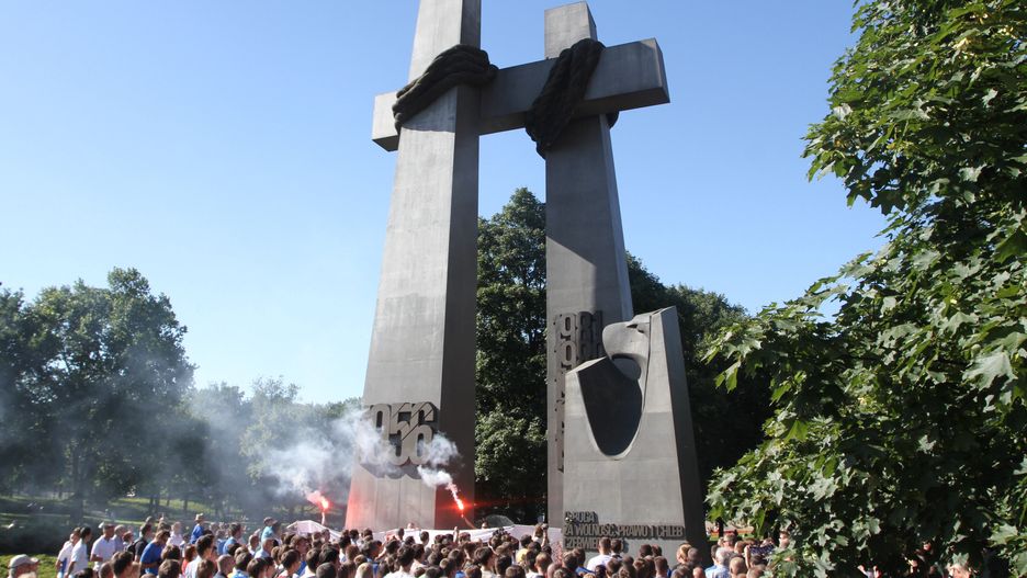 Poznań. Schron przeciwlotniczy ukryty pod Pomnikiem Poznańskiego Czerwca 1956 