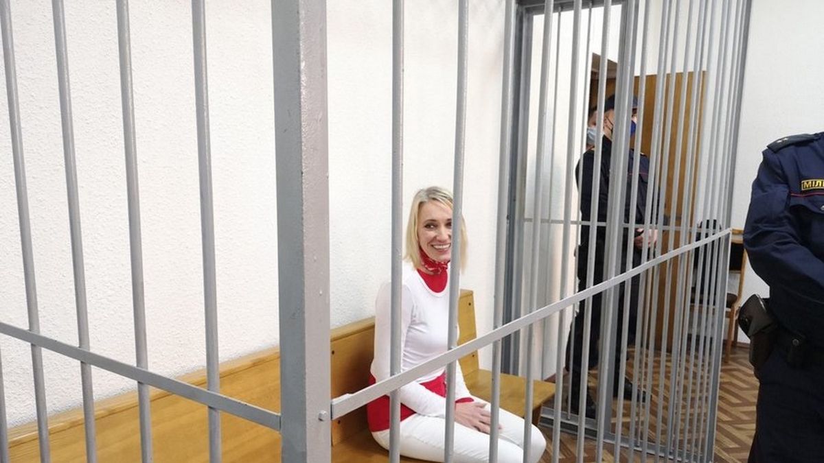  Natalia Hersche  została skazana przez białoruski sąd. 