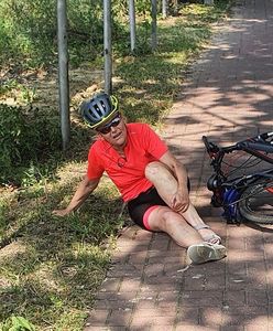 Wypadek radnej PiS na rowerze. O dziurze wiedziała od lat