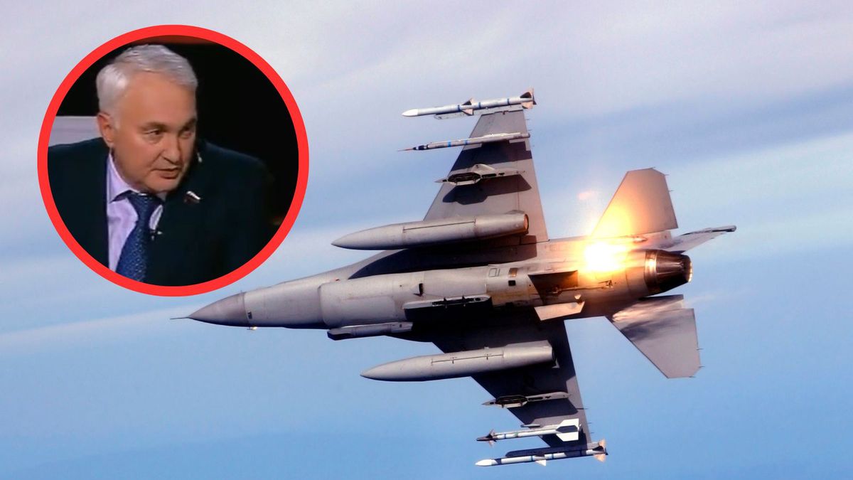 Rosyjski generał zapowiada atak na lotniska, z których będą startowały F-16