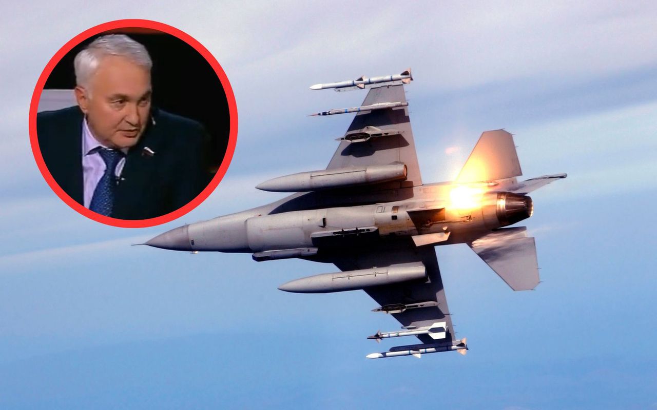 A Russian general announces an attack on airports from which F-16s will take off