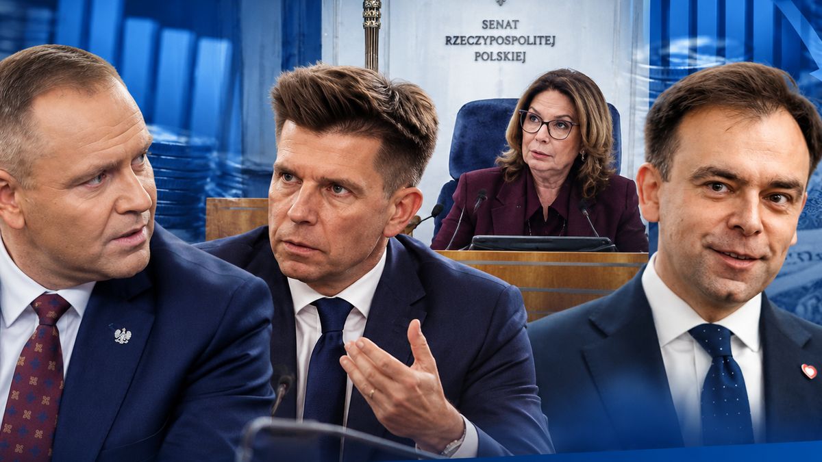 K. Nawrocki, R. Petru, M. Kidawa_Błońska i A. Domański.