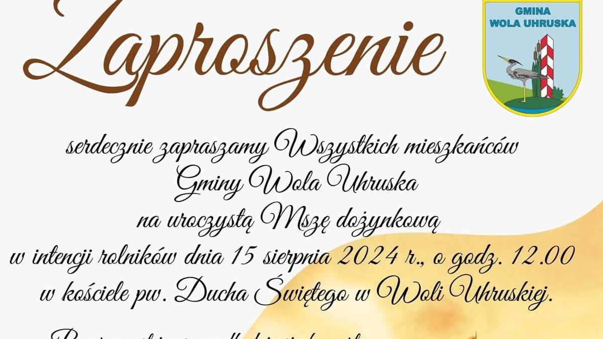 Dożynki w Woli Uhruskiej 2024