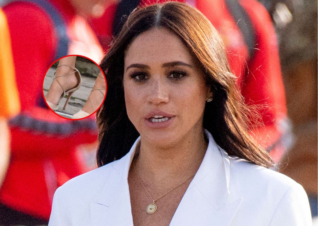 To dlatego Meghan Markle nosi za duże buty