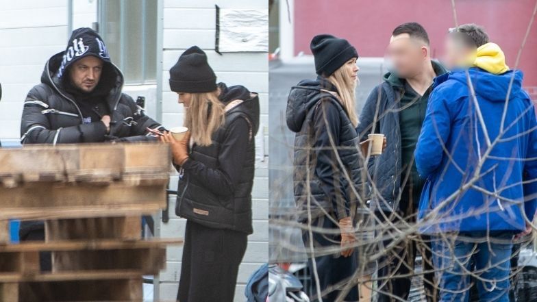 Sandra Kubicka i Baron wymieniają czułości podczas zbiórki dla obywateli Ukrainy