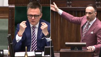 Sceny w Sejmie. Kowalski starł się z Hołownią. "Pomylił pan adres"