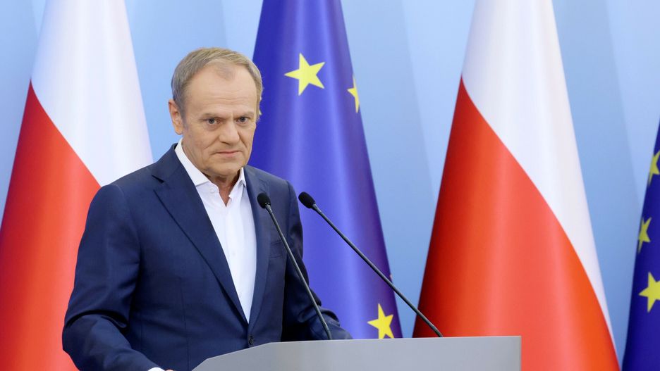 Konferencja prasowa premiera Donalda Tuska
Fot. Adam Burakowski/East News, Warszawa, 22.04.2024. KPRM. Konferencja prasowa premiera Donalda Tuska.
N/z: Donald Tusk
Adam Burakowski