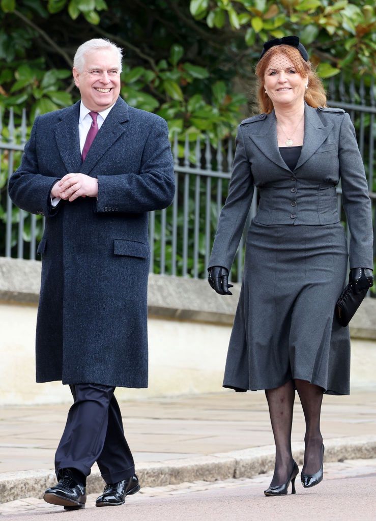 Książę Andrzej i Sarah Ferguson