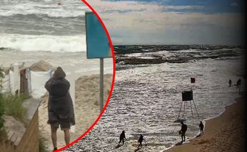 Wybrzeże walczy z uderzeniem żywiołu. Tak wyglądają plaże