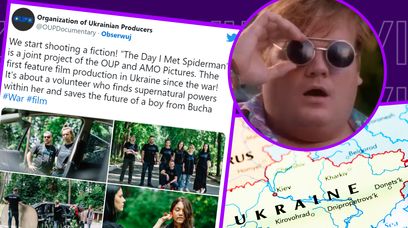 "The Day I Met Spider-Man". Ukraińcy kręcą film superbohaterski o inwazji Rosji