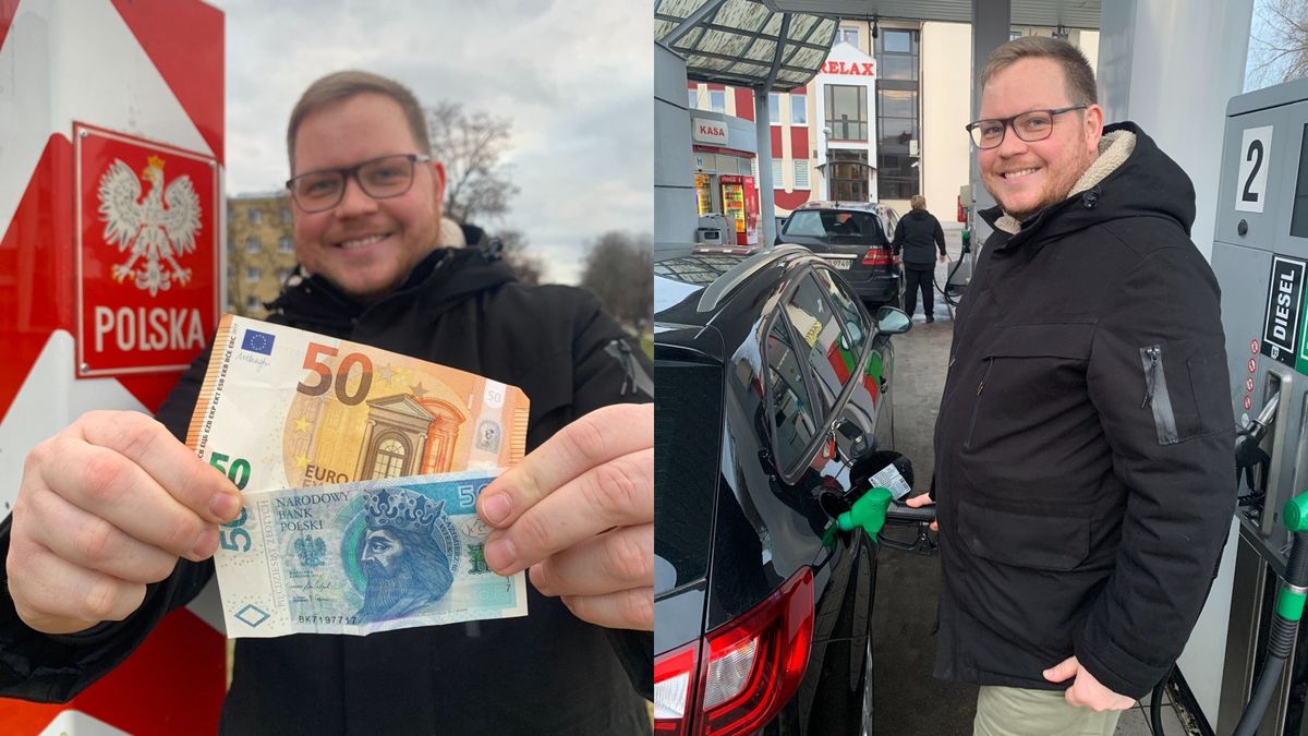 Reporter z Berlina przyjechał na zakupy do Słubic. Jego portfel wyraźnie to odczuł. Fot. BZ-Berlin.de