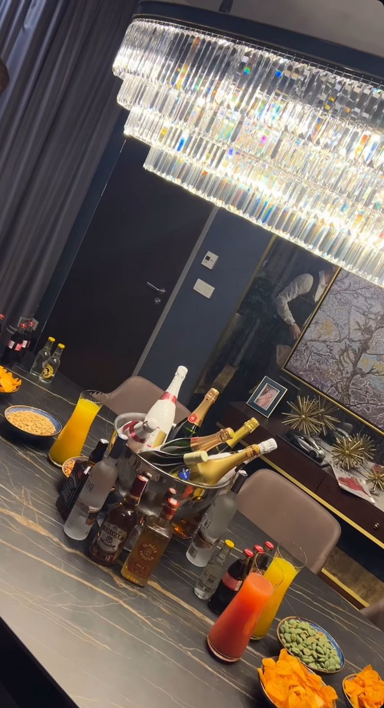 Caroline Derpienski zorganizowała prywatny event