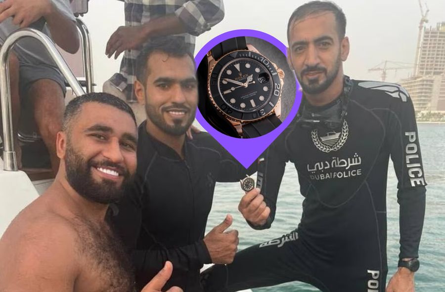 Policja w Dubaju odzyskała zgubiony zegarek