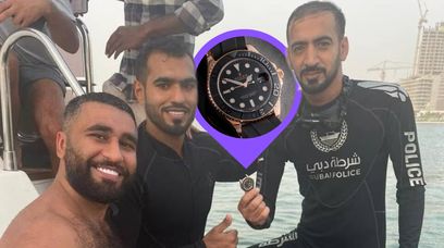 Zgubił Rolexa w Dubaju. Policja ruszyła na ratunek
