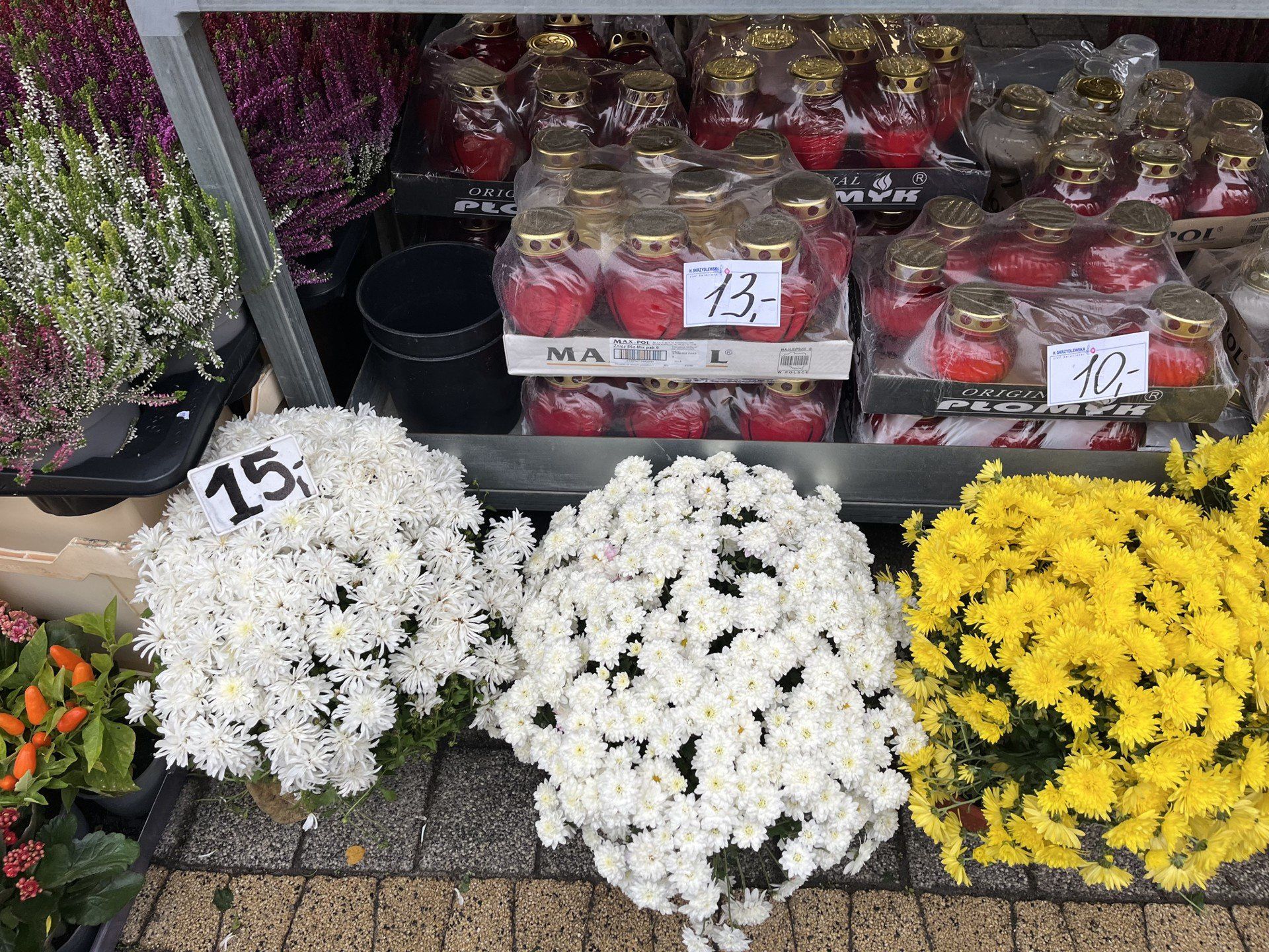 Wzory oryginalnych wiązanek na Wszystkich Świętych.