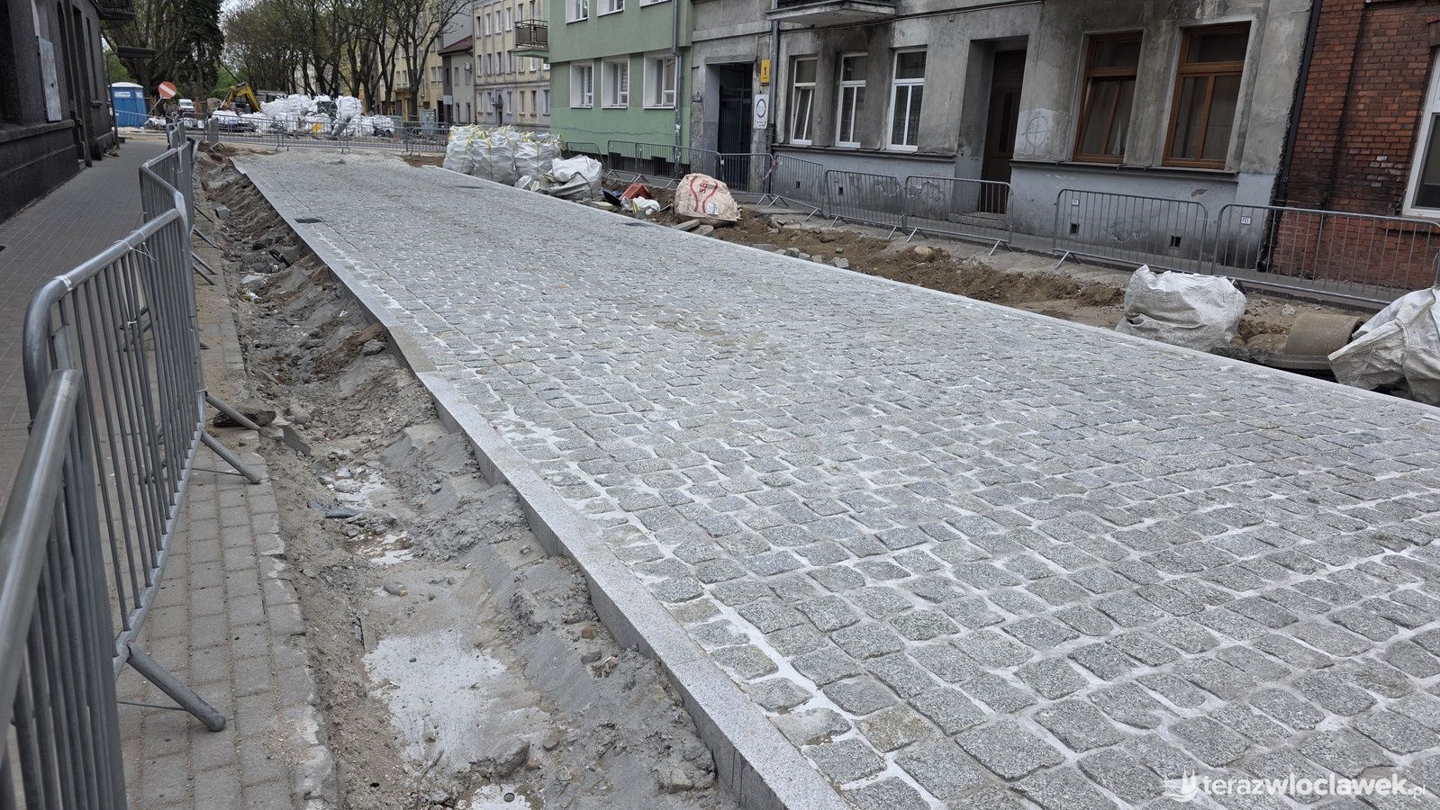 Zielone tereny Śródmieścia miasta Włocławek 07-05-2026