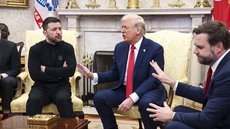 Wołodymyr Zełenski, Donald Trump