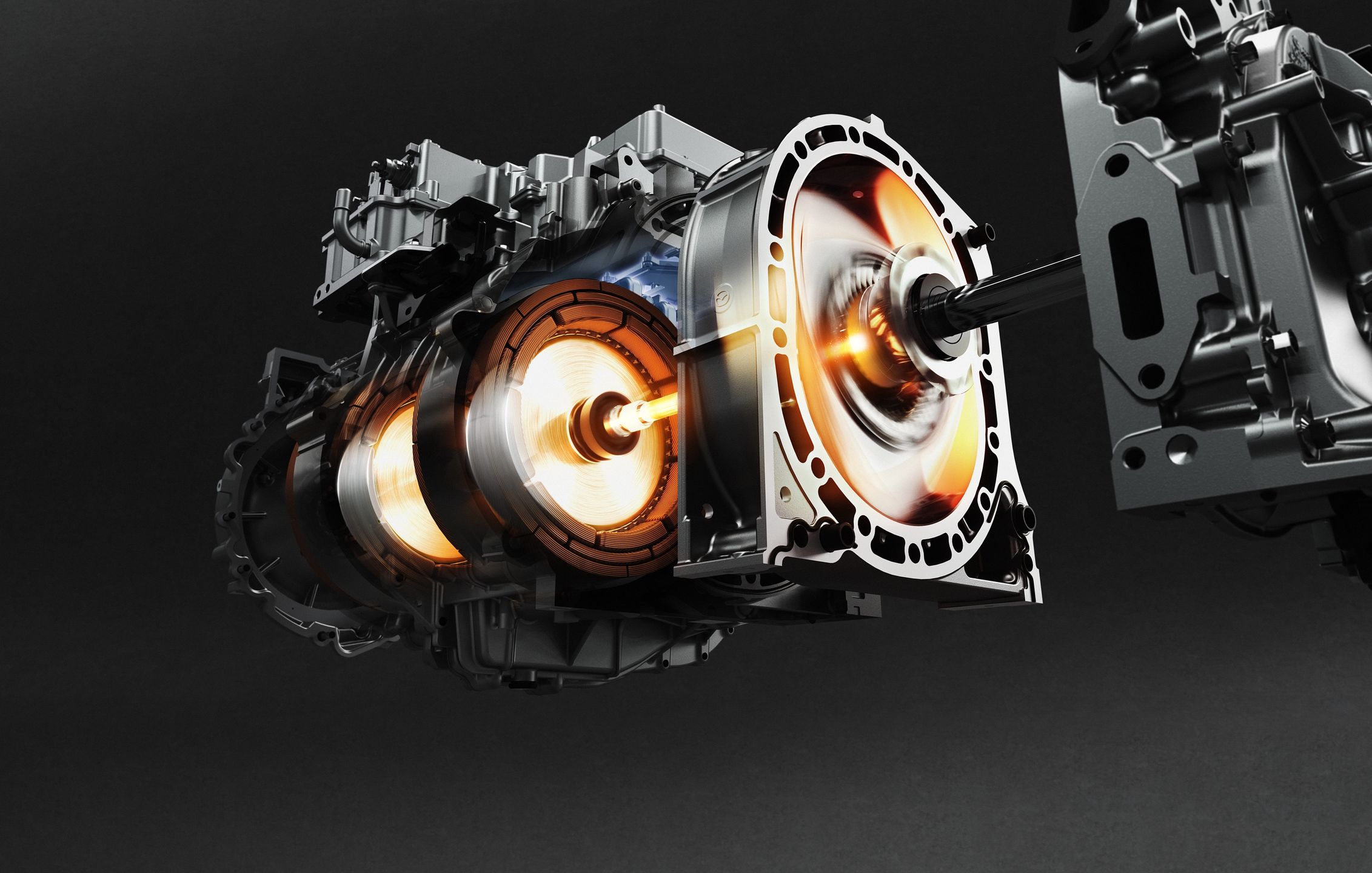 Silnik Skyactiv R-EV 8C