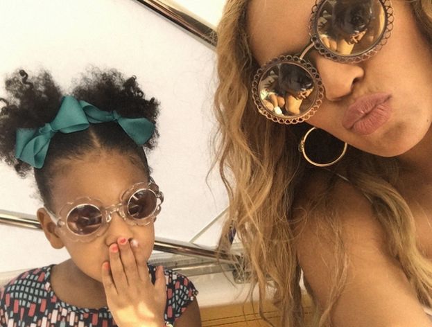 Beyonce z córką na wakacjach