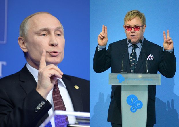 Elton John padł ofiarą żartu! Myślał, że zadzwonił do niego... Putin!