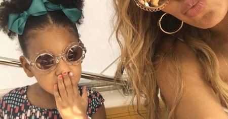 Beyonce z córką na wakacjach