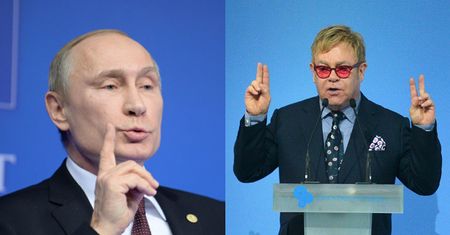 Elton John padł ofiarą żartu! Myślał, że zadzwonił do niego... Putin!