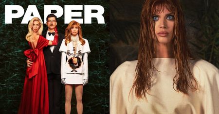 Stella Maxwell i Sara Sampaio w sesji inspirowanej kultową czarną komedią