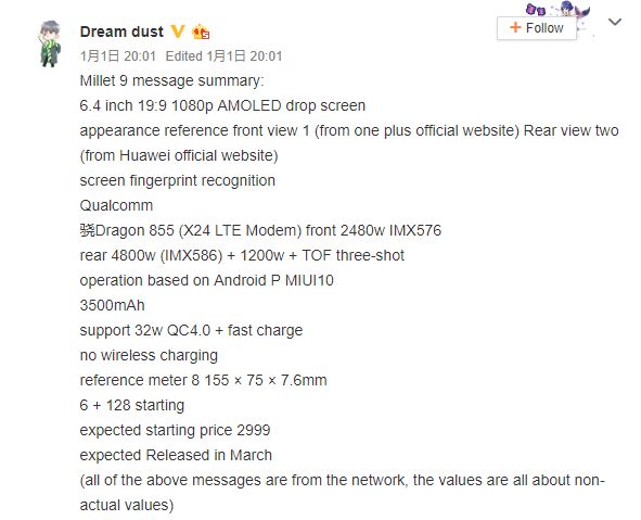 Źródło: Dream dust / Weibo