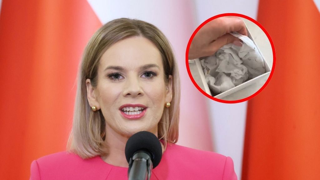 Co znajdowało się w paczce od Marty Nawrockiej?