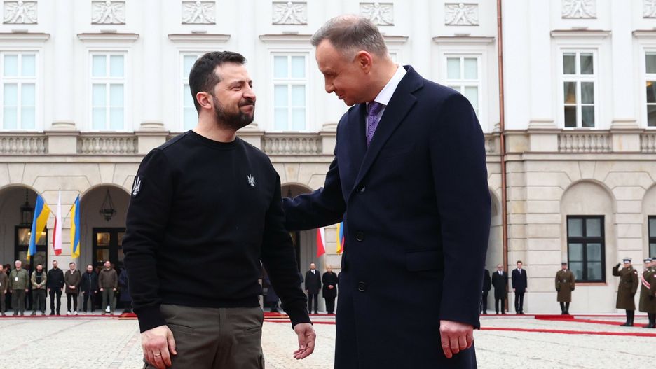 Prezydent Zełenski z wizytą w Polsce. Kwiecień 2023 rok. 