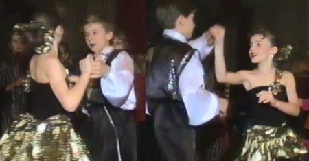 11-letnia Herbuś w tańcu z…Tomkiem Barańskim. "Byłam po raz pierwszy zakochana, nie tylko w tańcu"