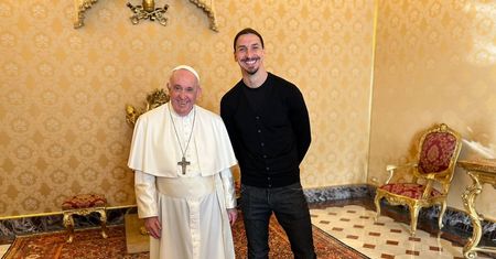 Zlatan Ibrahimović próbował rozbawić papieża. Wyciekły kulisy spotkania
