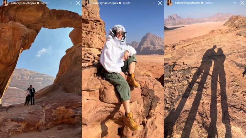 Katarzyna Cichopek i Maciej Kurzajewski relacjonują wspólny urlop