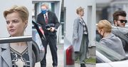 Monika Zamachowska żegna drugiego męża po krótkiej wizycie w Warszawie (ZDJĘCIA)