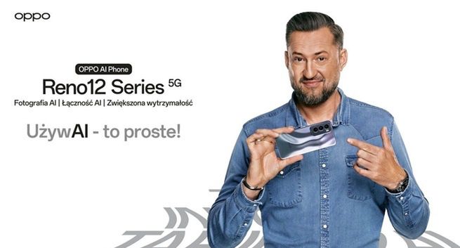 Marcin Prokop poprawił rozpoznawalność marki Oppo. Teraz promuje smartfony z AI