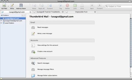 Mozilla Thunderbird 3 przypomina o sobie wersją Alpha 1 1