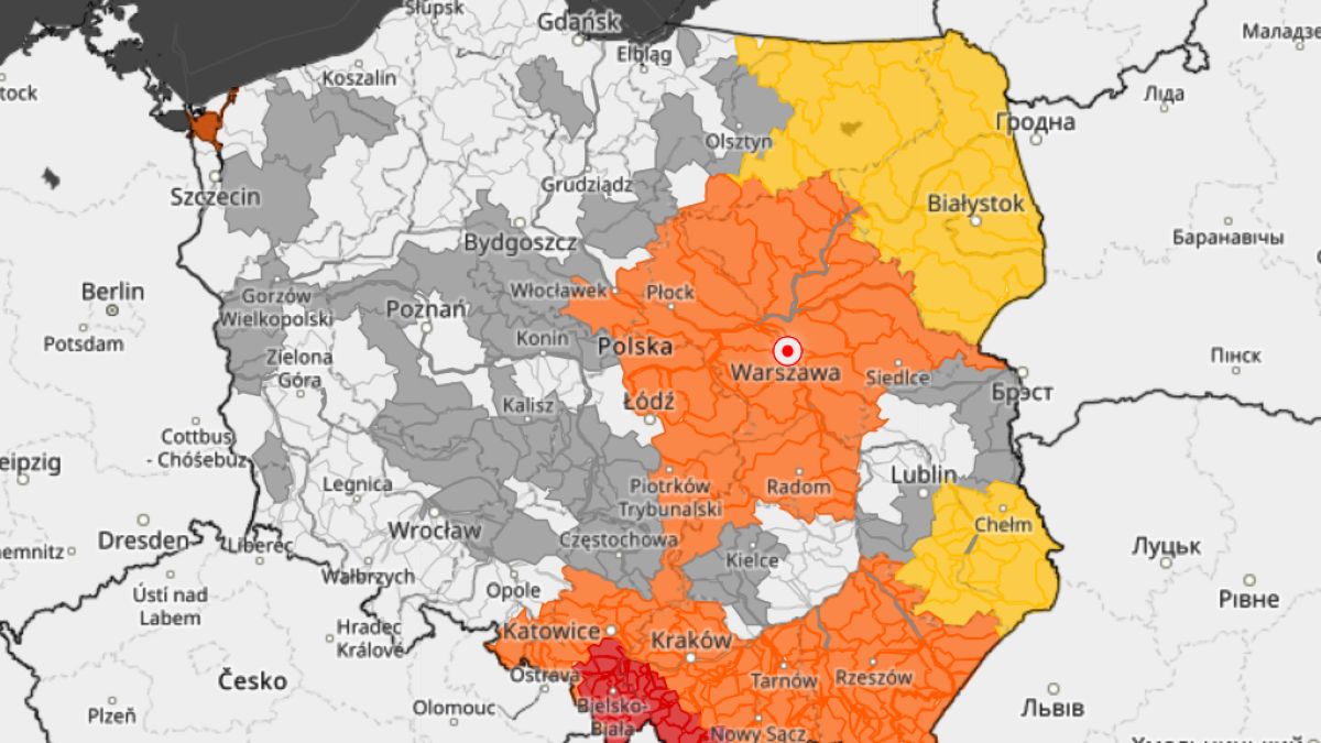 Ostrzeżenia hydrologiczne IMGW. Ten region szczególnie zagrożony