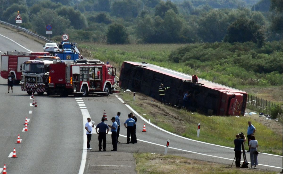 Katastrofa autokaru w Chorwacji. Jest wiele ofiar 