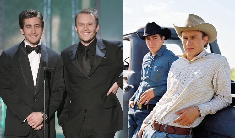 Jake Gyllenhaal i Heath Ledger