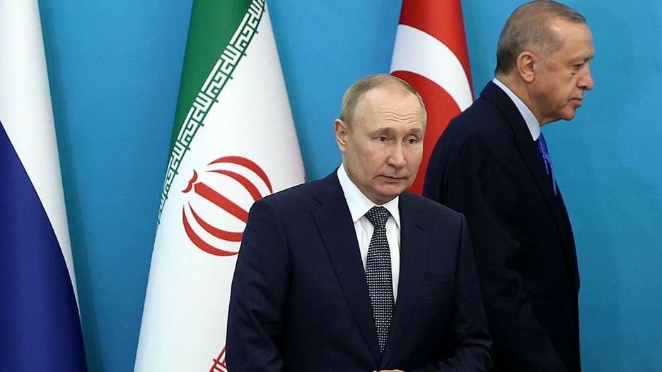 Władimir Putin i Recep Tayyip Erdogan
