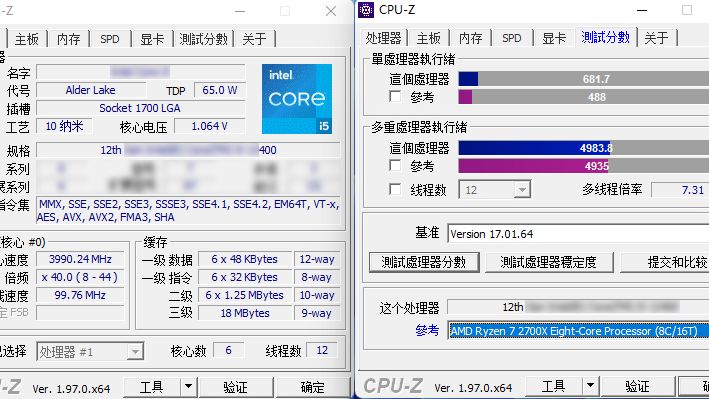 Core i5-12400
