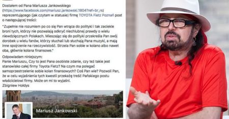 Hołdys atakuje "hejtera" i... donosi na niego do szefa!