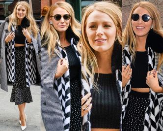 #TRENDY: Blake Lively w dwóch płaszczach