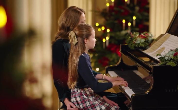 Kate Middleton i księżniczka Charlotte 