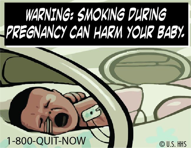 UWAGA: Palenie podczas ciąży może zaszkodzić Twojemu dziecku.