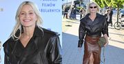 Małgorzata Kożuchowska zadaje szyku na festiwalu filmowym w Gdyni