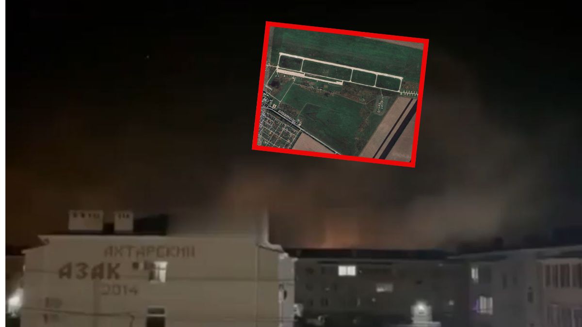 Ukraińcy zaatakowali lotnisko w Primnorsko-Achtarsku