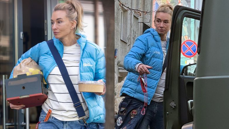 Martyna Wojciechowska parkuje na zakazie