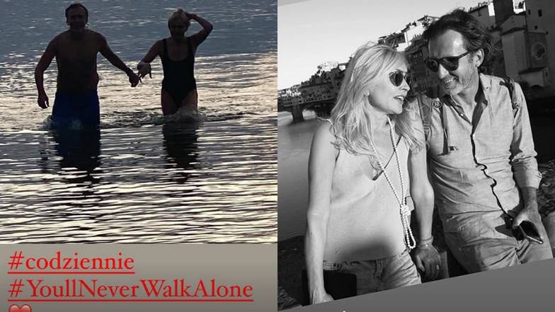 Monika Olejnik z ukochanym