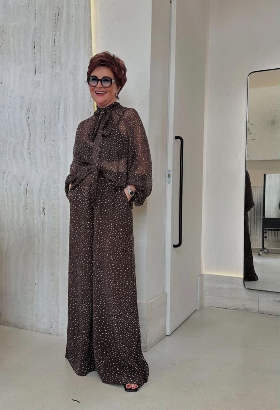 Jolanta Kwaśniewska prezentuje stylizacje
